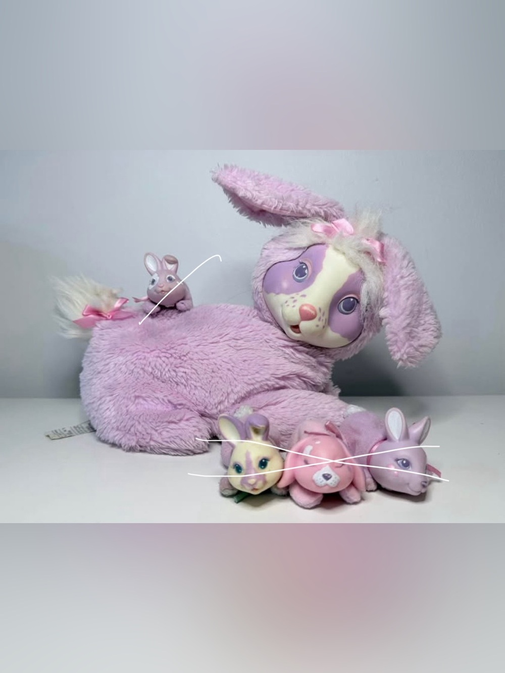 1992 Hasbro Surprise Bunny Plush - Mama Only